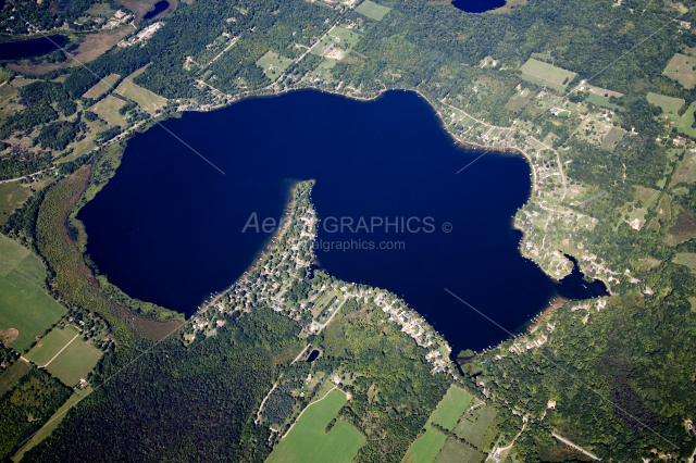 Wall Lake in Barry County, Michigan